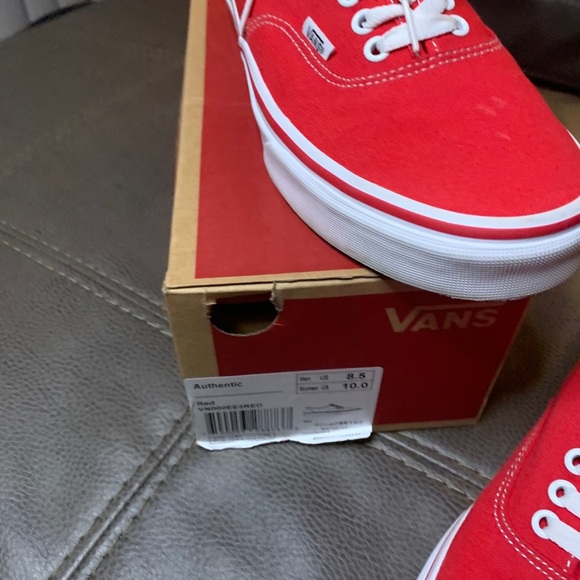 Red Vans - Picture 2 of 5